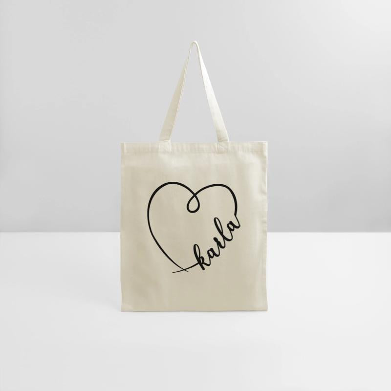 Karla Name Heart Calligraphy