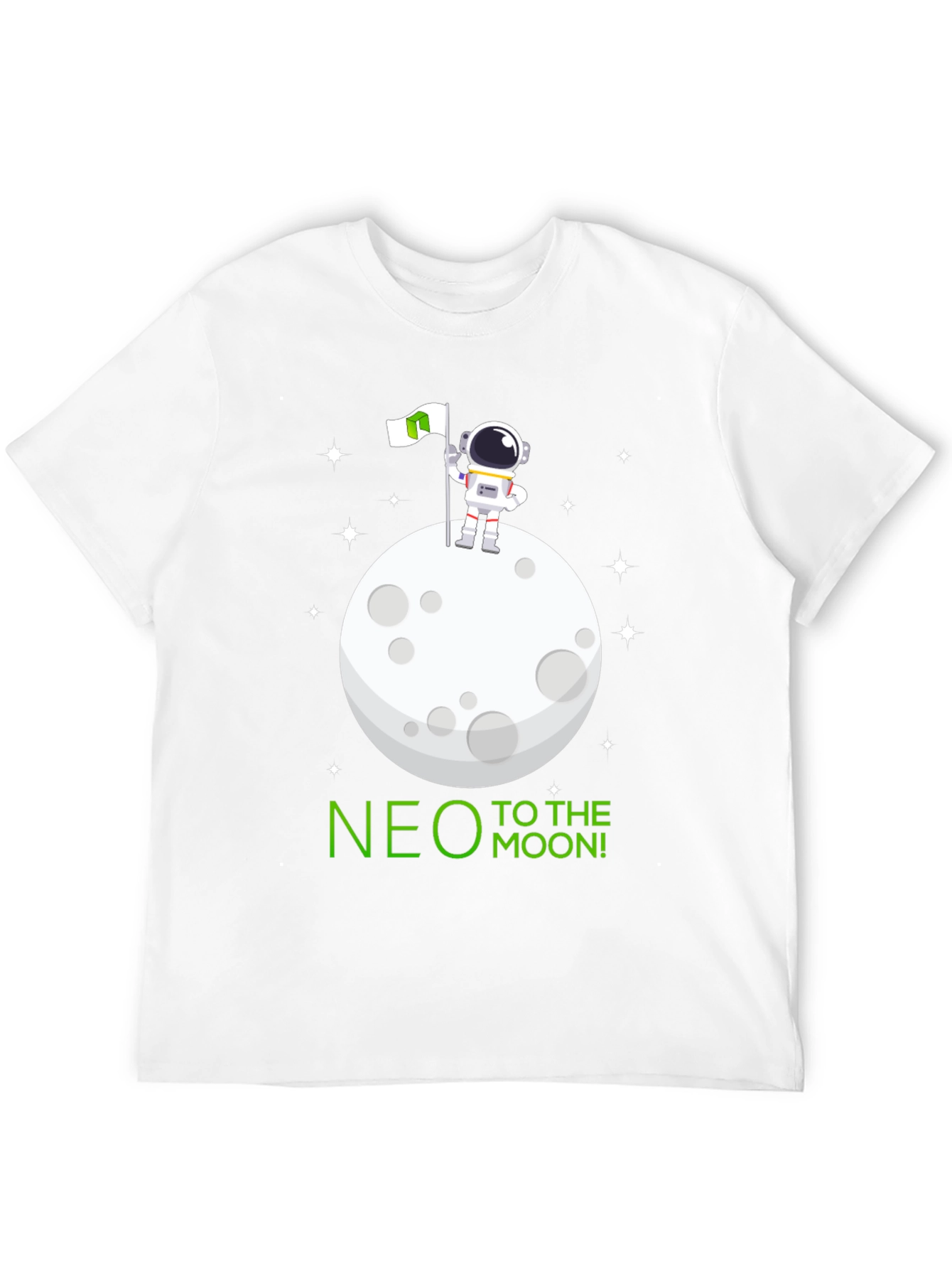 NEO to the Moon T-Shirt - Astronaut Design