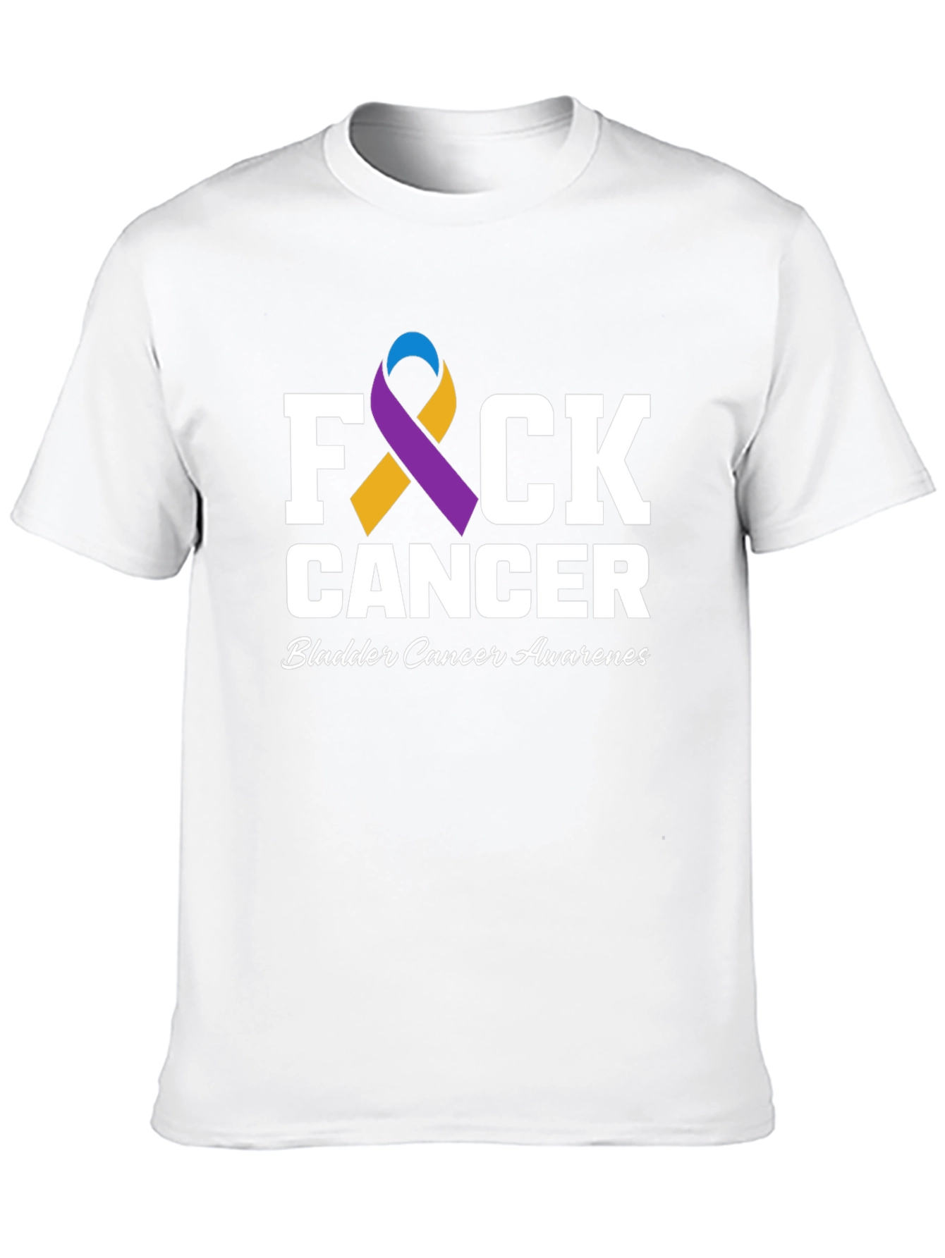 F Cancer Bladder Cancer Awareness T-Shirt