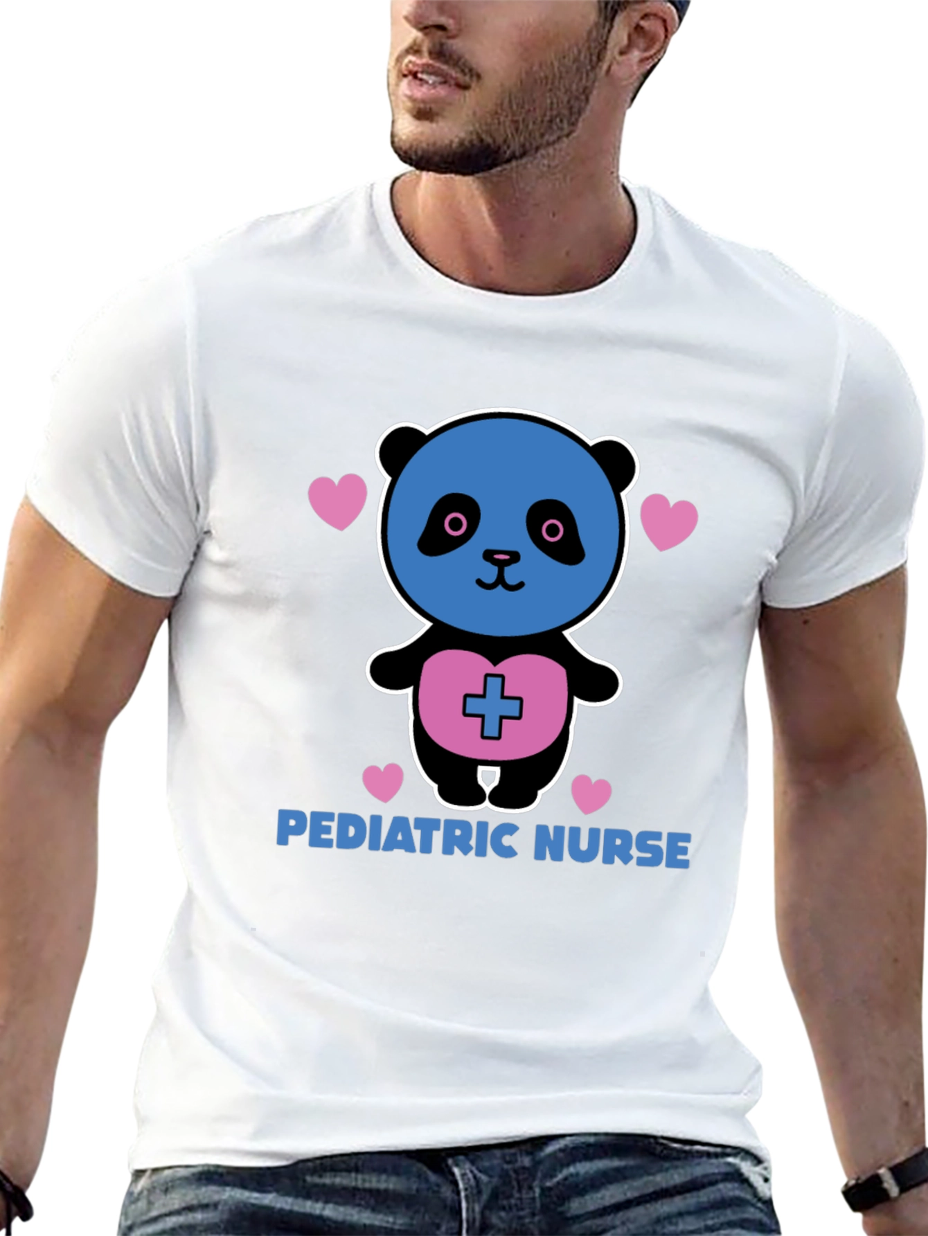 Pediatric Nurse Panda T-Shirt