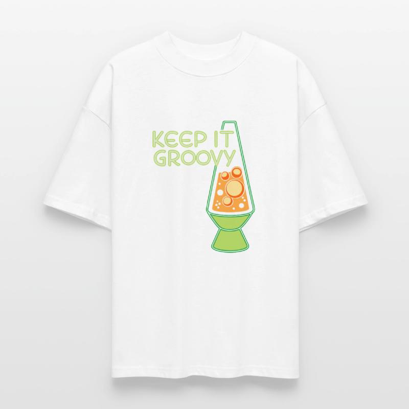 Keep It Groovy Neon Lava Lamp 70s