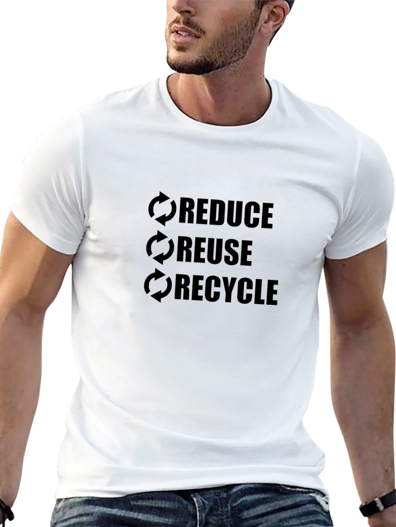 Reduce Reuse Recycle Graphic T-Shirt