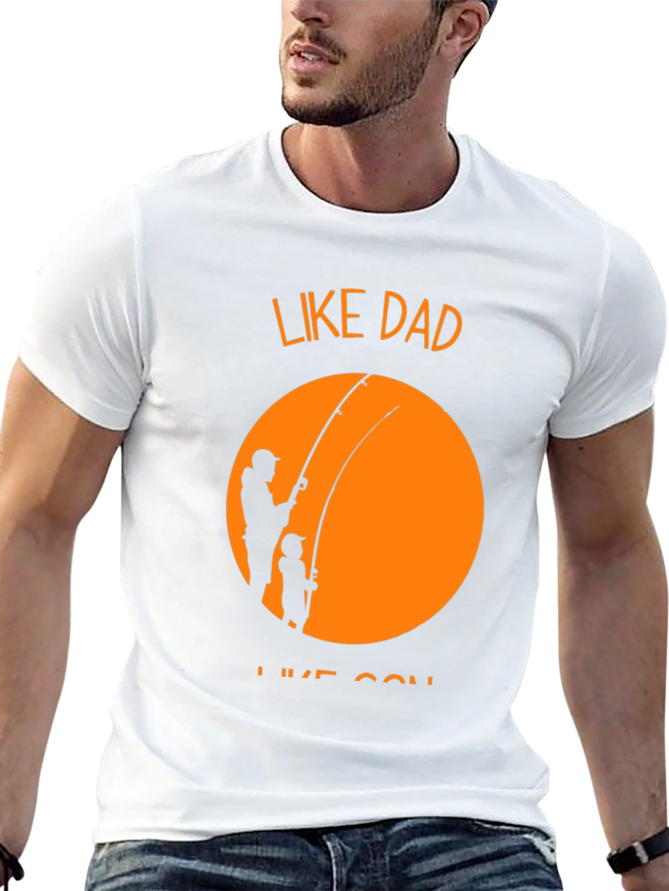 Like Dad Like Son Fishing T-Shirt