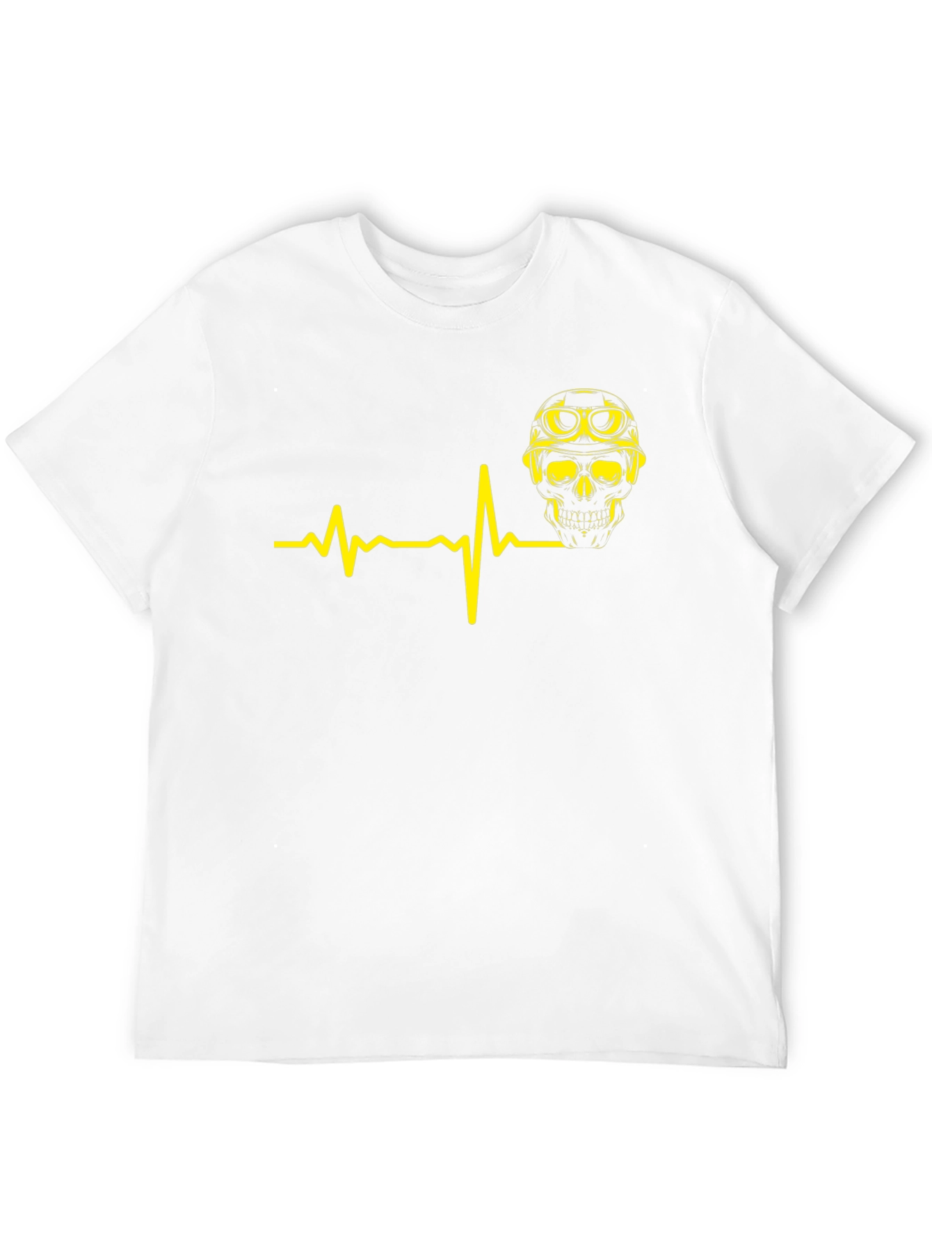 Skull Rider Heartbeat Graphic Tee