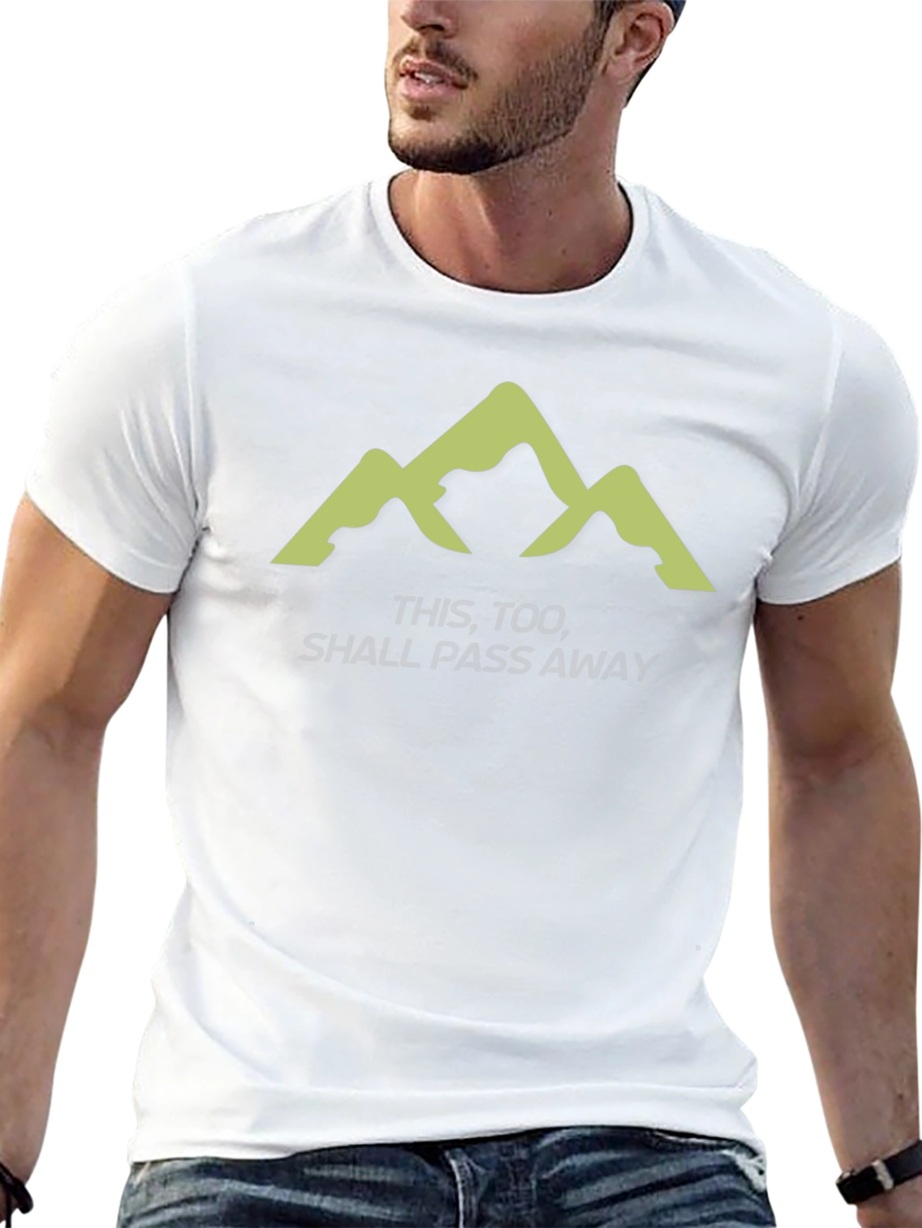 Mountain Graphic Tee - This Too Shall Pass Away