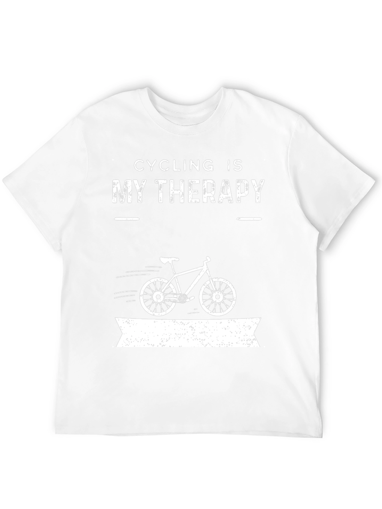Cycling is My Therapy T-Shirt