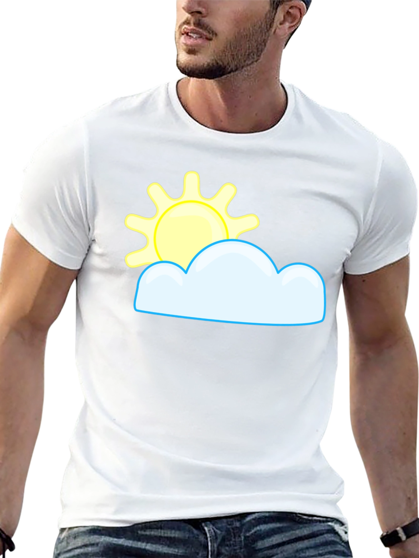 Sunny Day Graphic Tee - Cotton Comfort