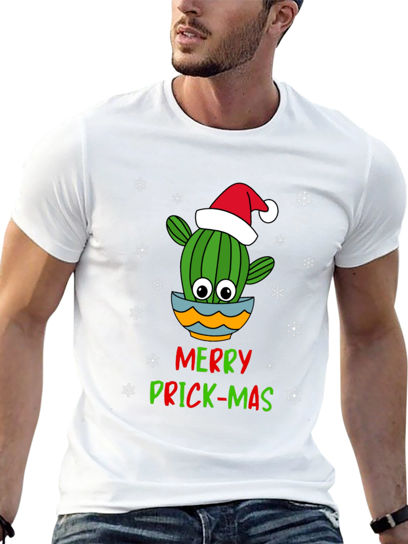 Merry Prick-Mas Cactus T-Shirt