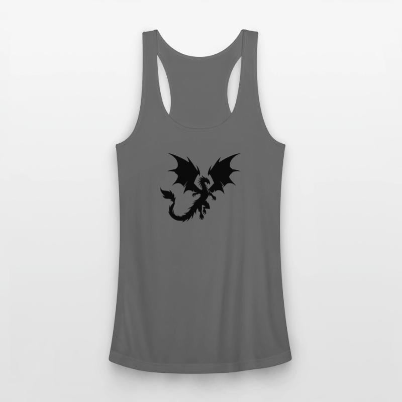 Large Flying Dragon With Huge Wings