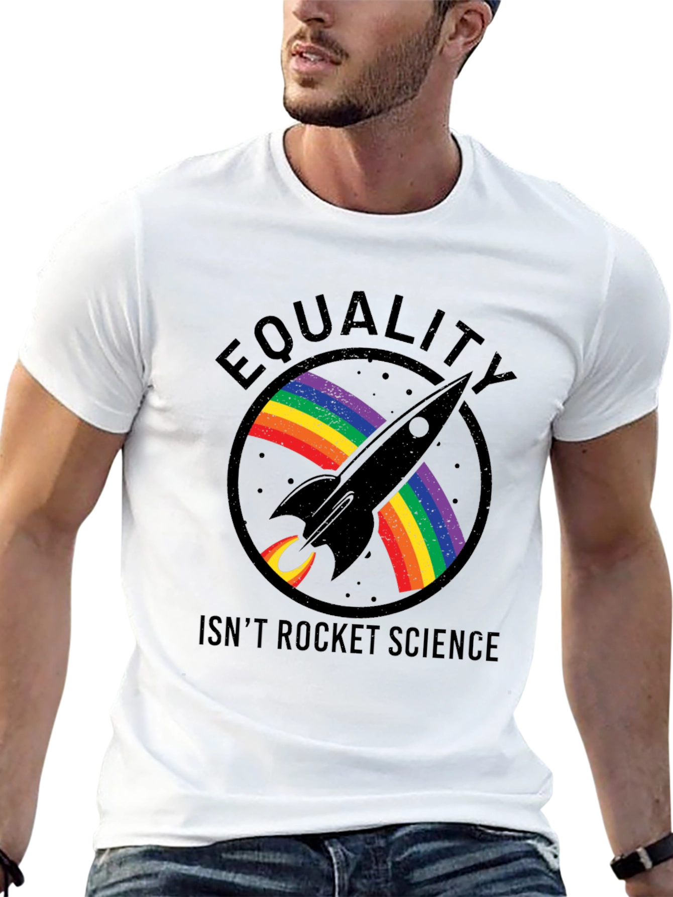 Equality Rocket Science Pride T-Shirt
