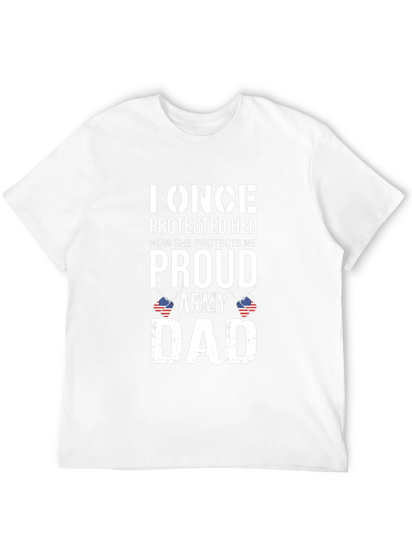 Proud Army Dad Graphic T-Shirt
