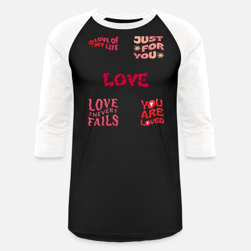 Love never fails. Love typography.