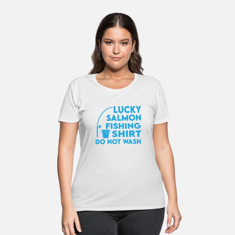Lucky Salmon Fishing Shirt
