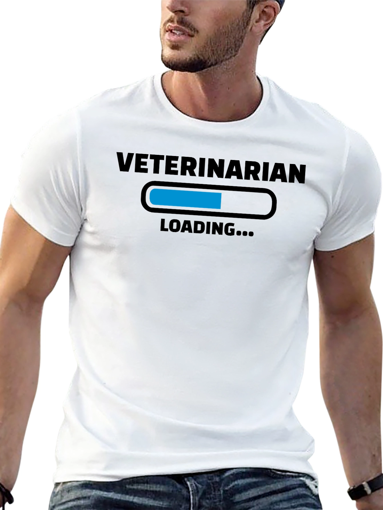 Veterinarian Loading Graphic T-Shirt