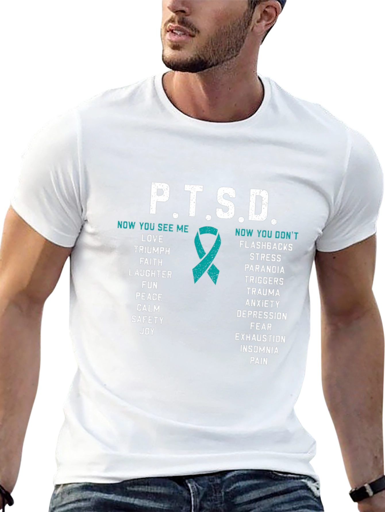 P.T.S.D. Awareness Graphic T-Shirt