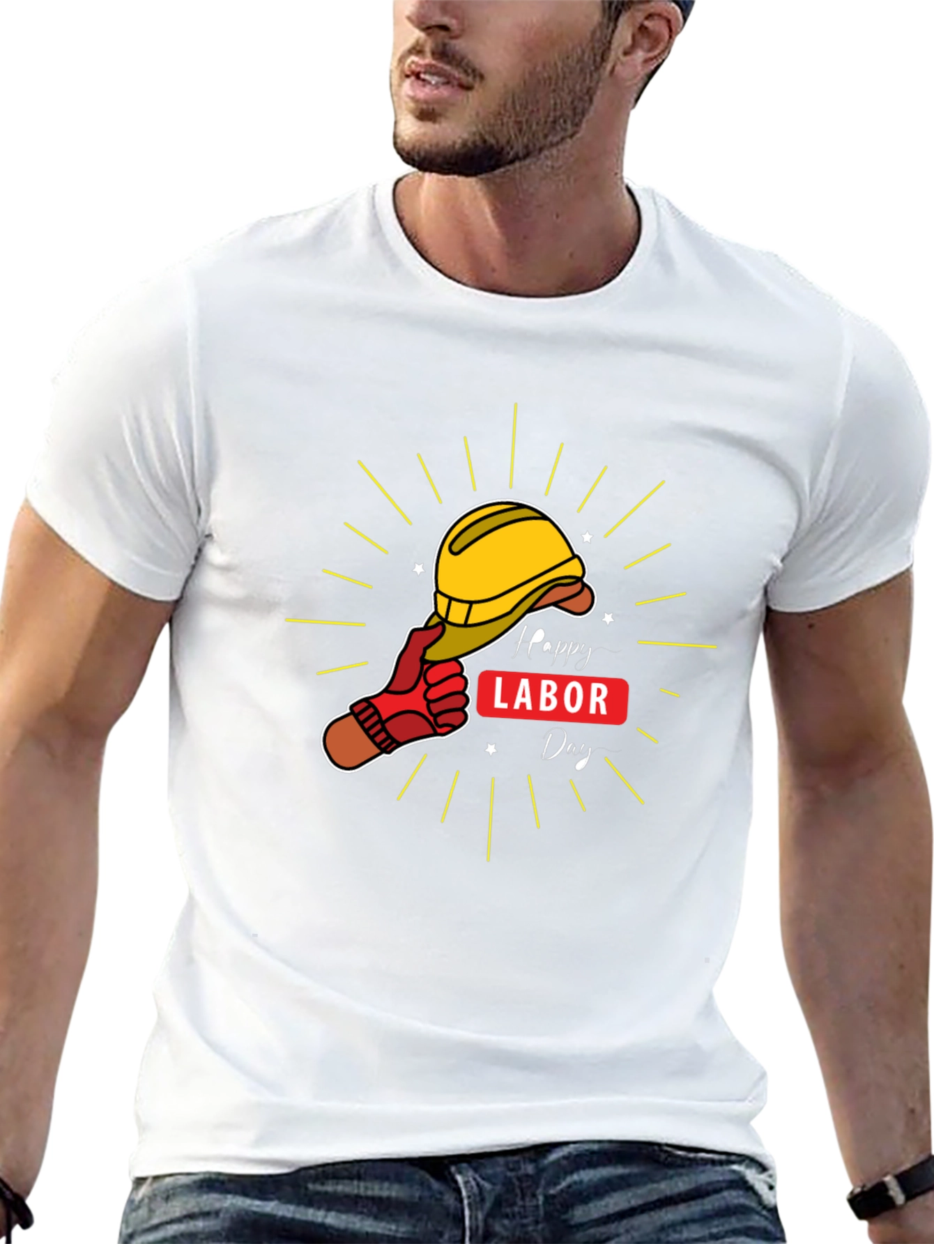 Happy Labor Day Graphic T-Shirt