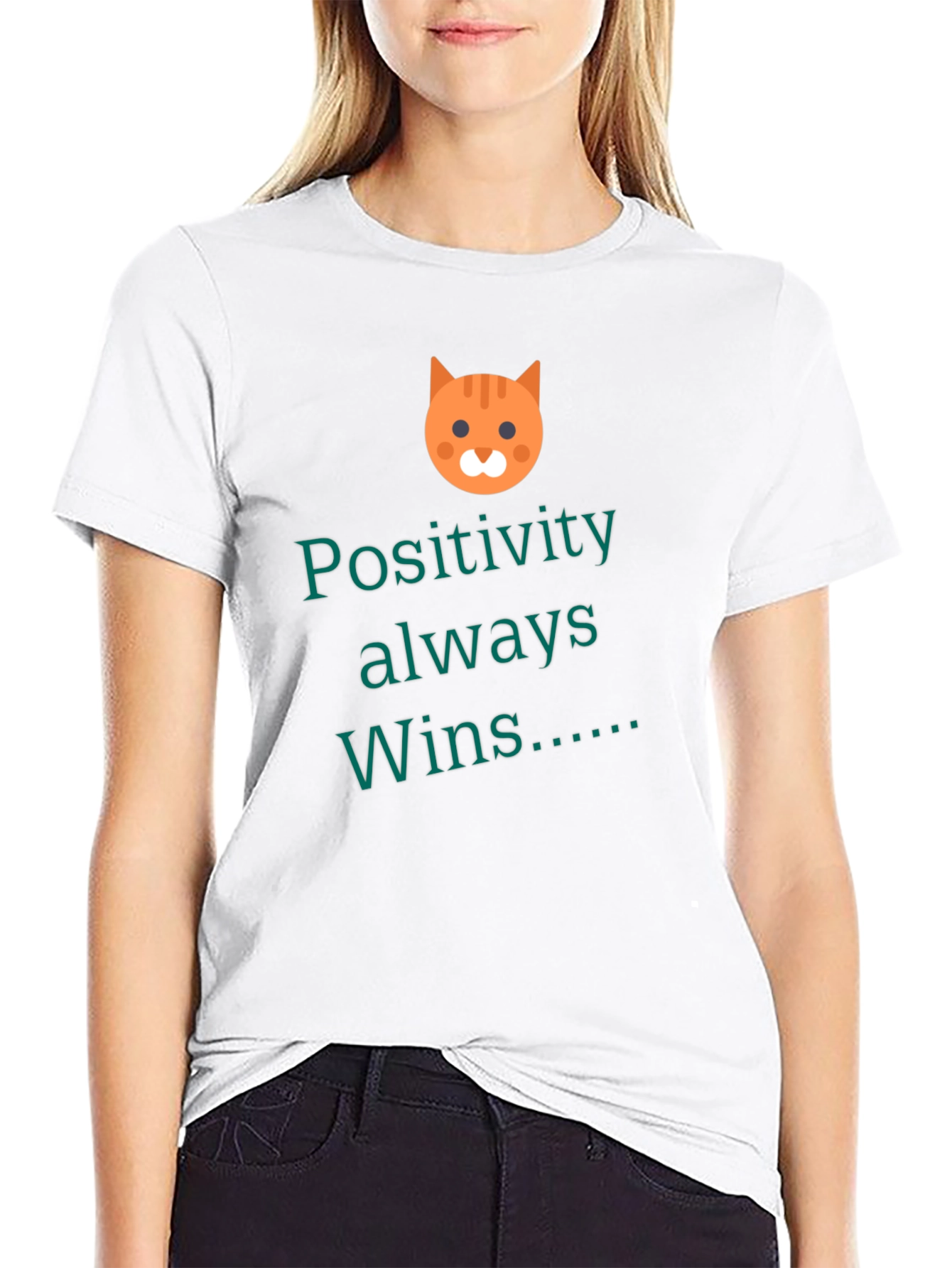 Positivity Wins Graphic Tee
