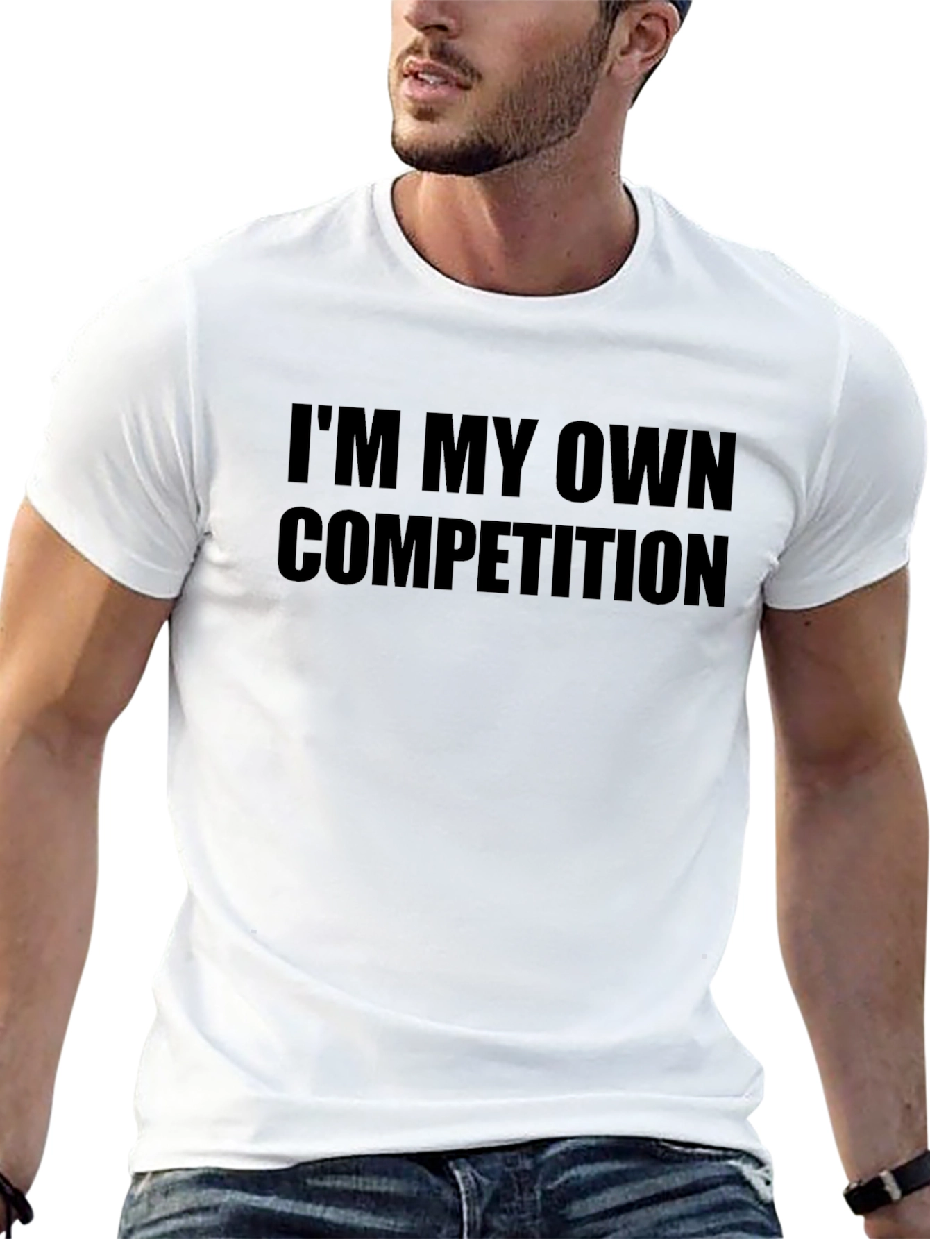 Im My Own Competition T-Shirt - Black