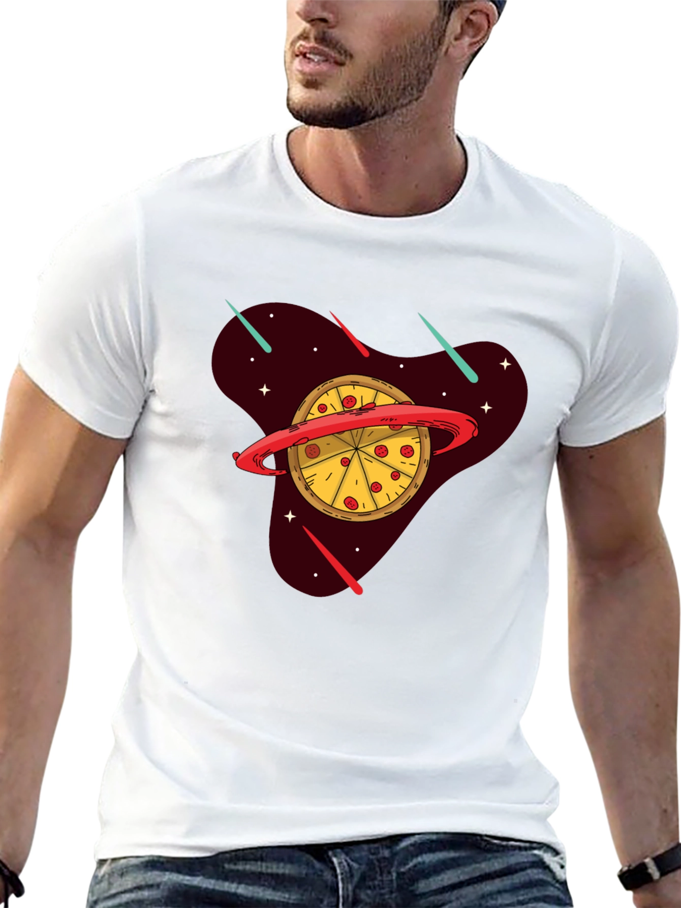 Pizza Planet T-Shirt - Galaxy Foodie Tee