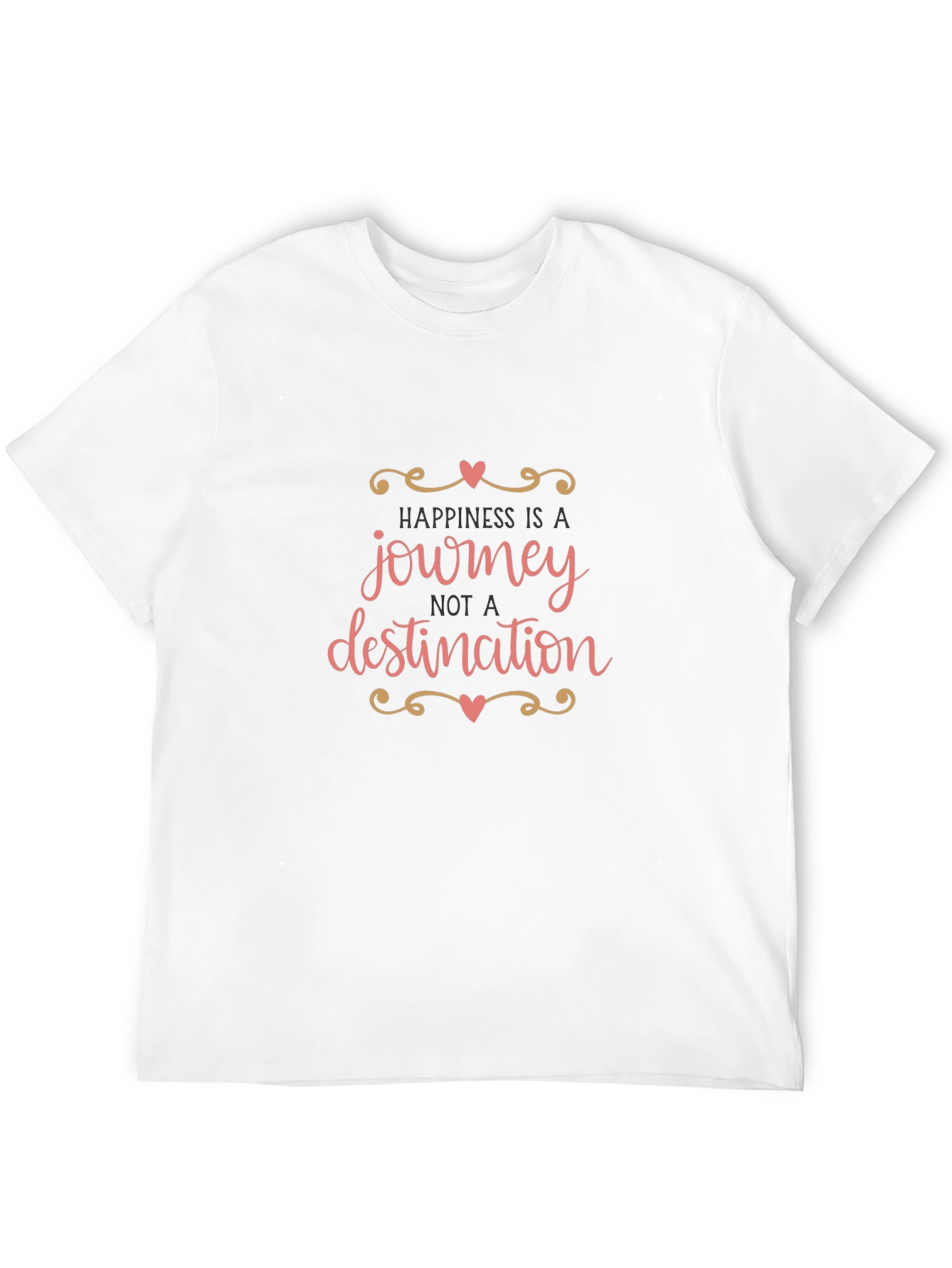 Happiness is a Journey Graphic T-Shirt