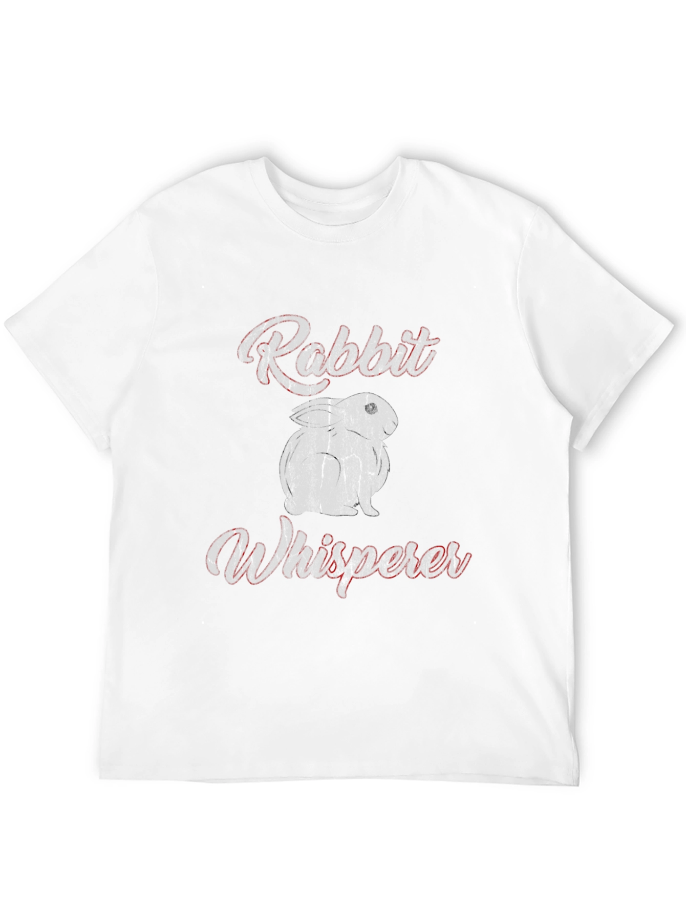 Rabbit Whisperer Graphic Tee - Unisex Soft Cotton T-Shirt
