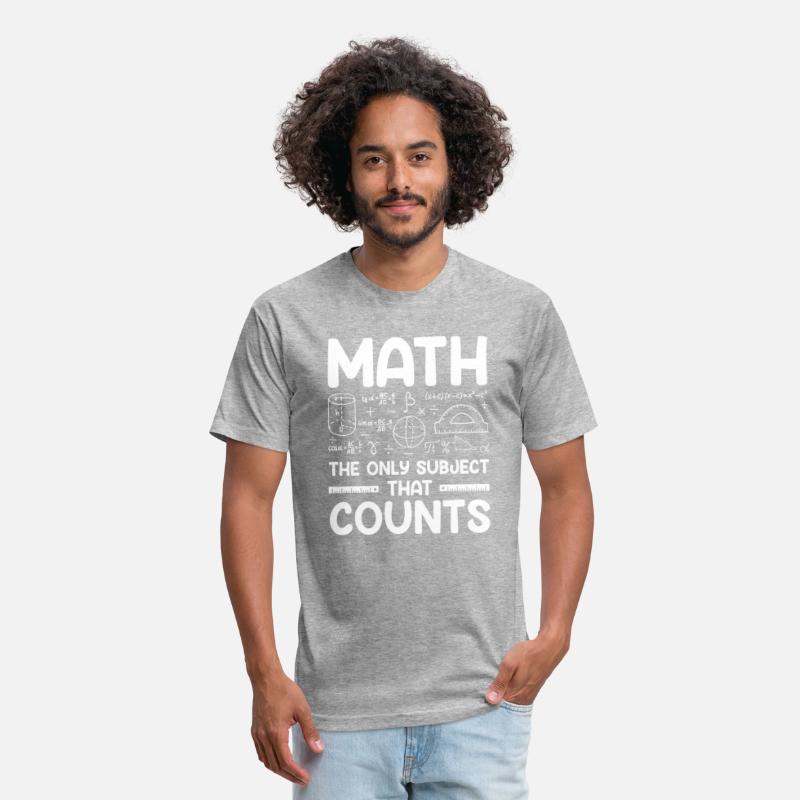 Math the only subject that counts math teacher