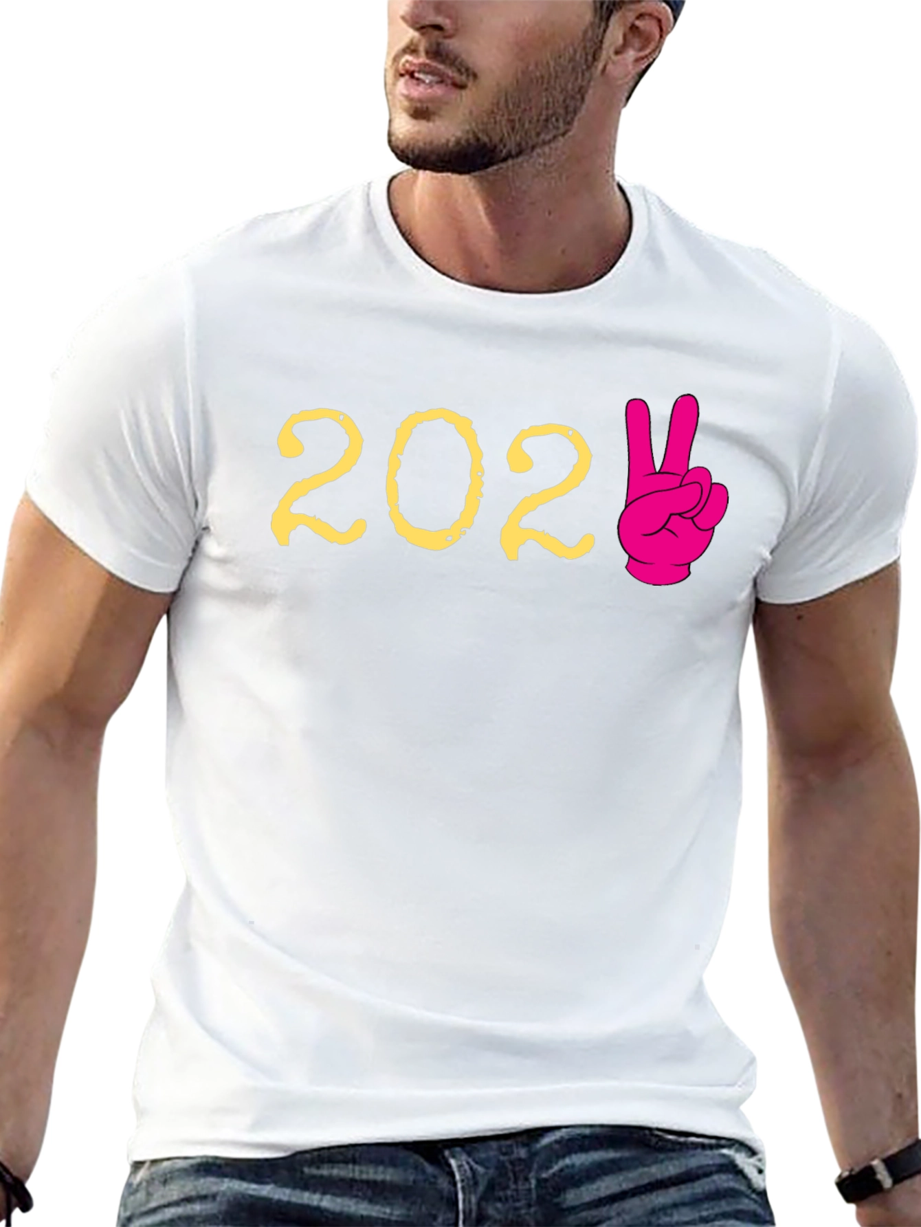 202✌️ T-Shirt - Graphic Tee - Cotton