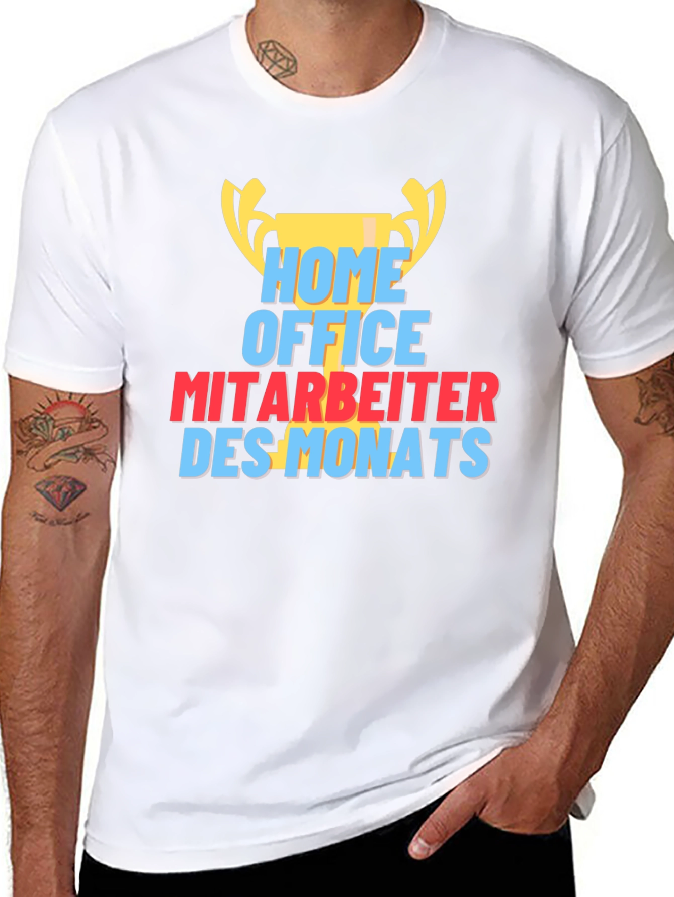 Home Office Employee of the Month T-Shirt