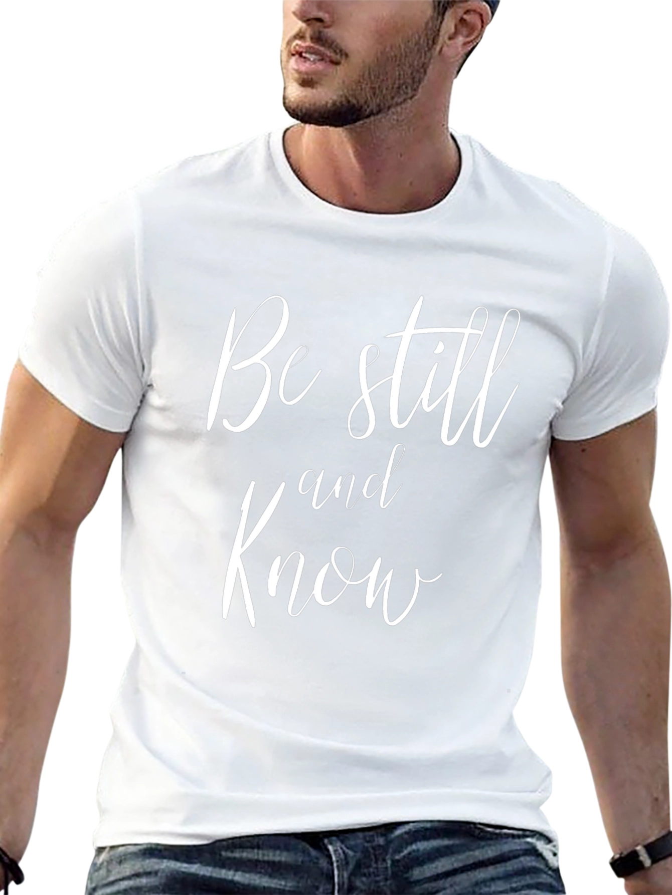 Be Still and Know Black T-Shirt