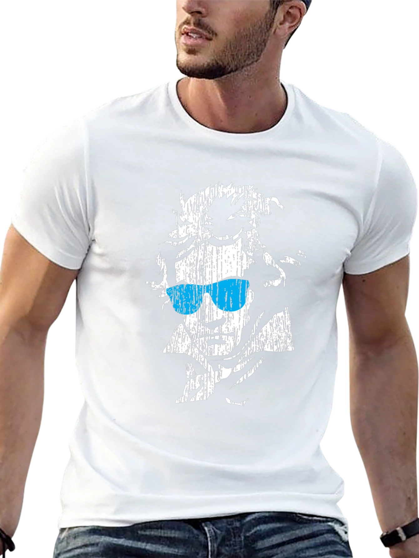Cool Beethoven Graphic T-Shirt