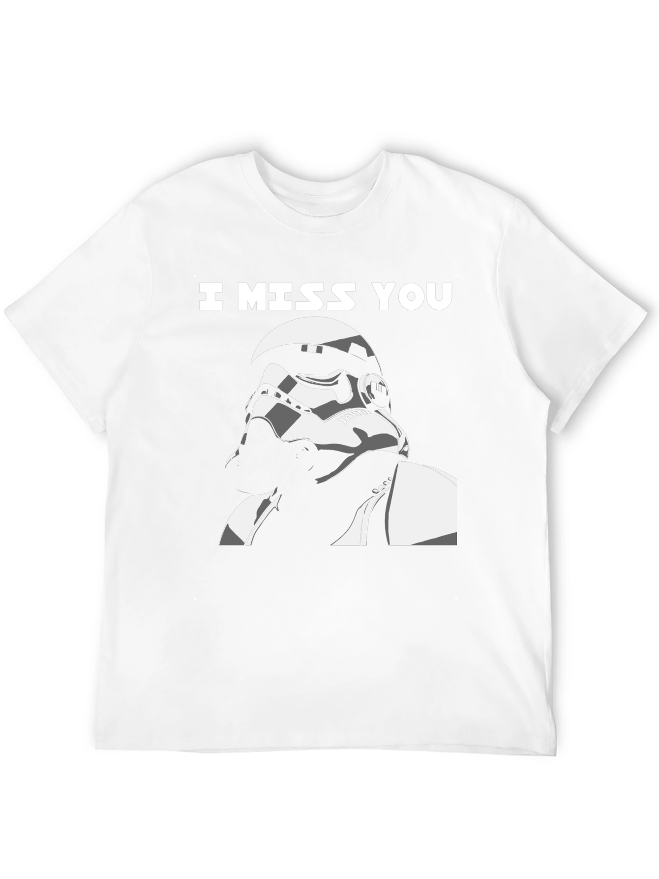 Star Wars I Miss You Stormtrooper Graphic Tee