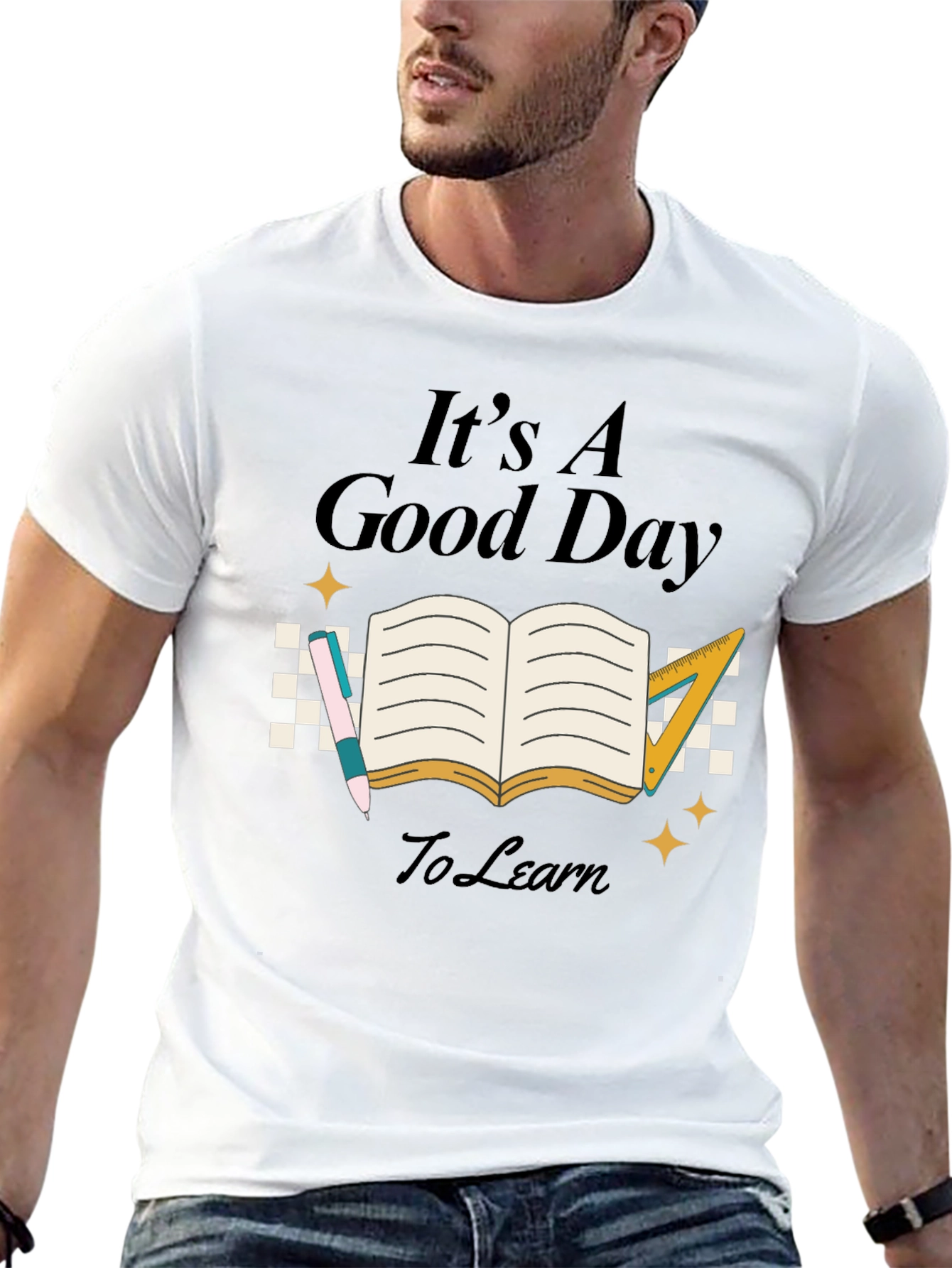 Its A Good Day To Learn Black T-Shirt