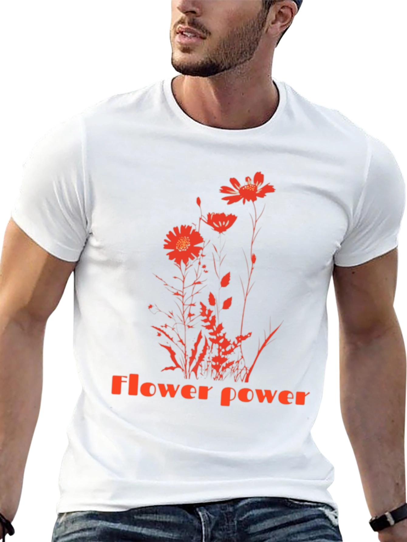 Flower Power Graphic Tee
