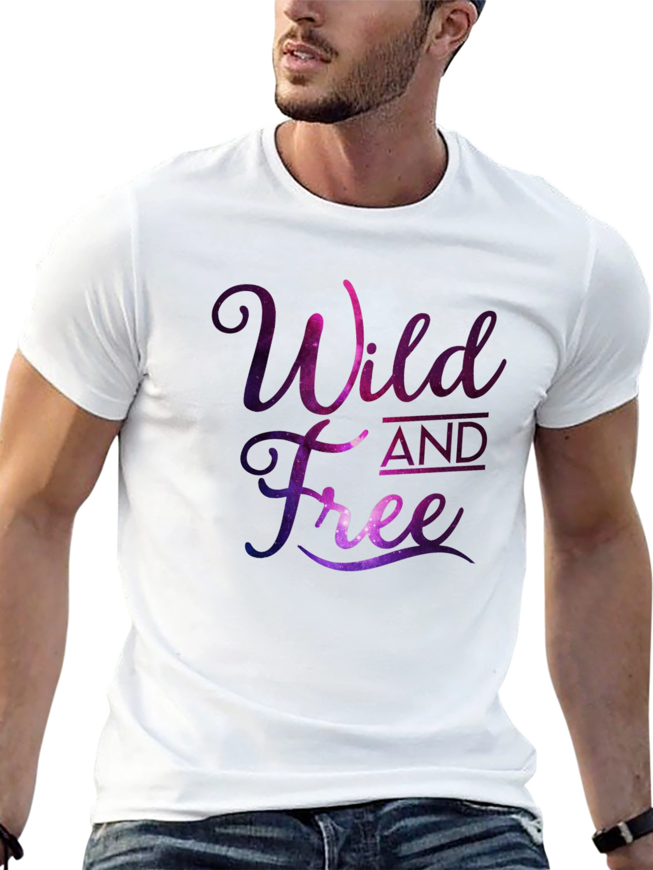 Wild and Free Galaxy Tee