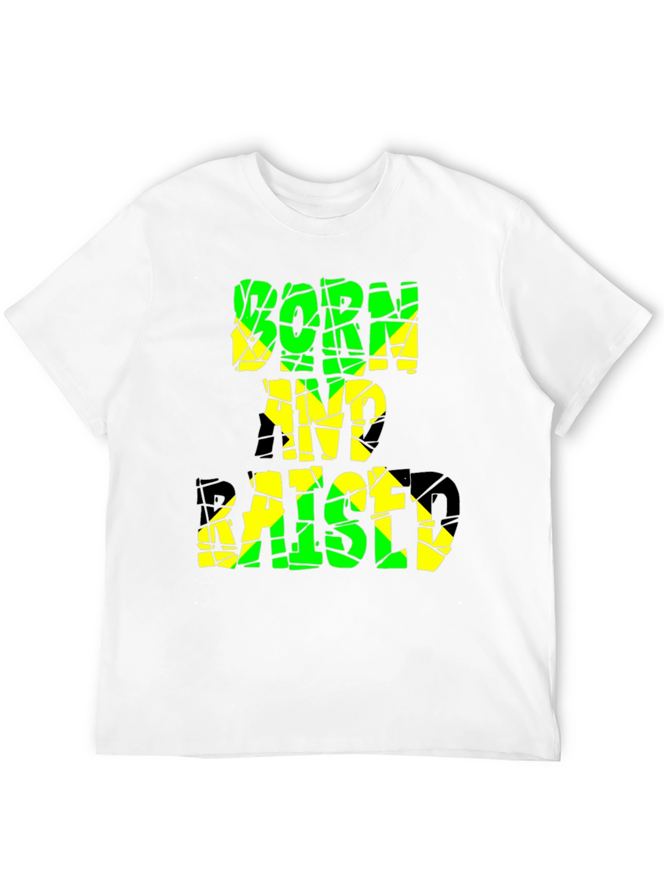Born and Raised Graphic Tee - Black