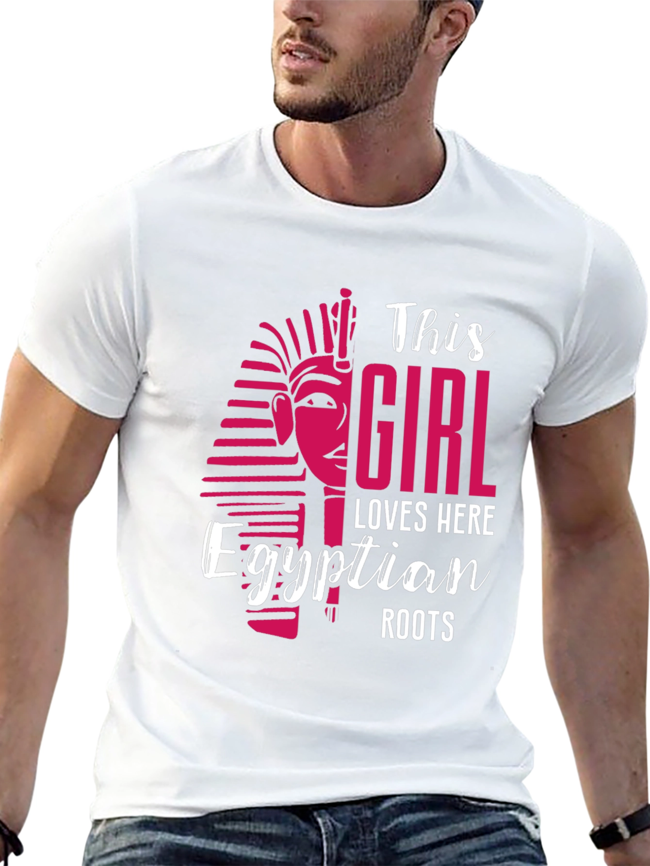 Egyptian Roots T-Shirt - This Girl Loves Egypt!
