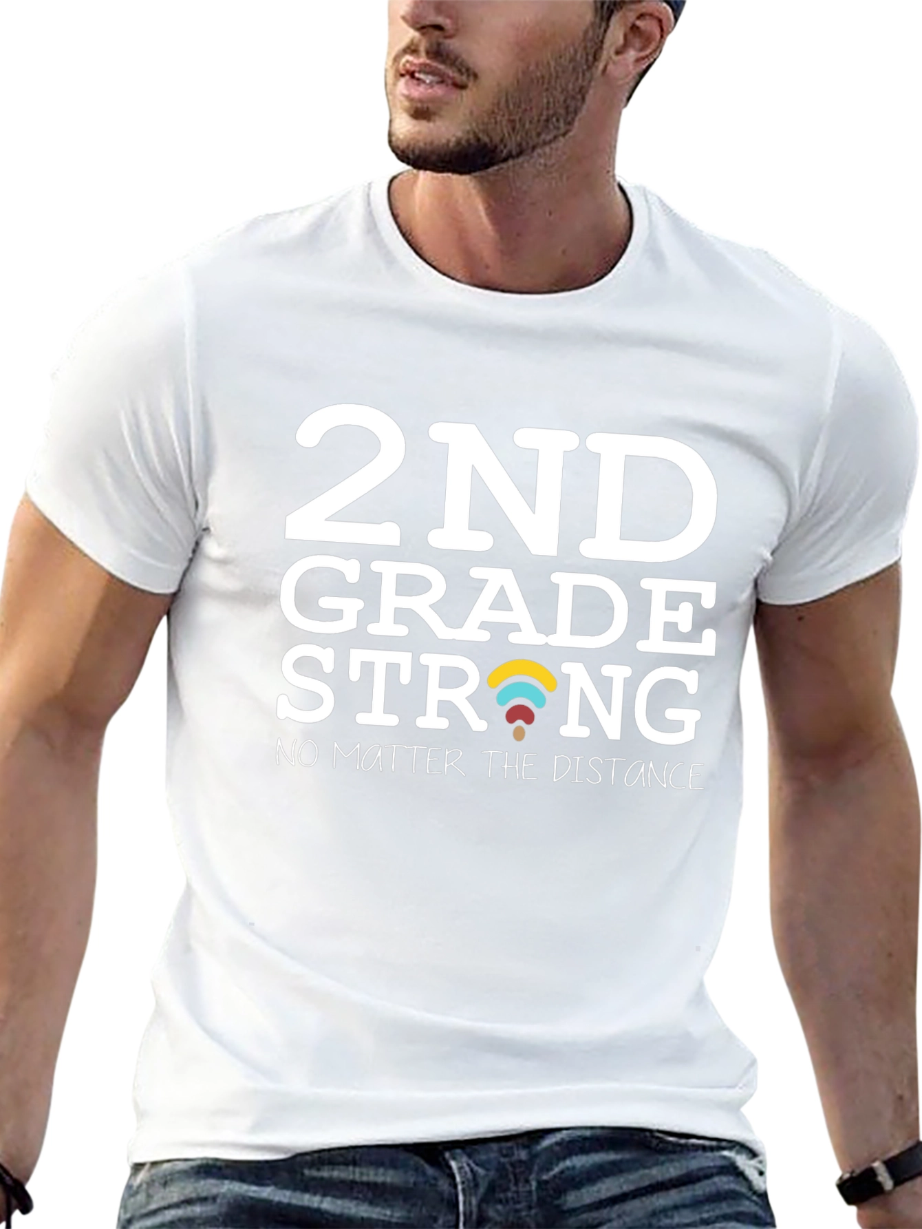 2nd Grade Strong T-Shirt - Teacher Student Gift
