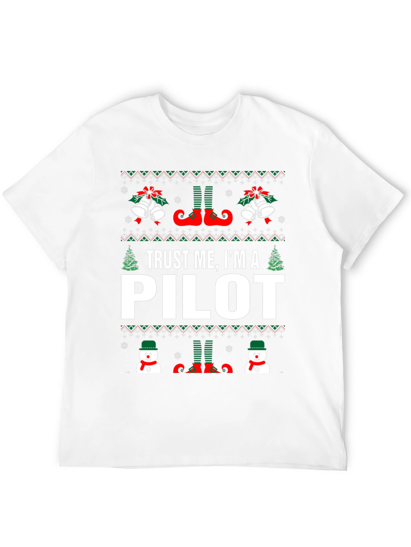 Trust Me Im a Pilot Christmas T-Shirt