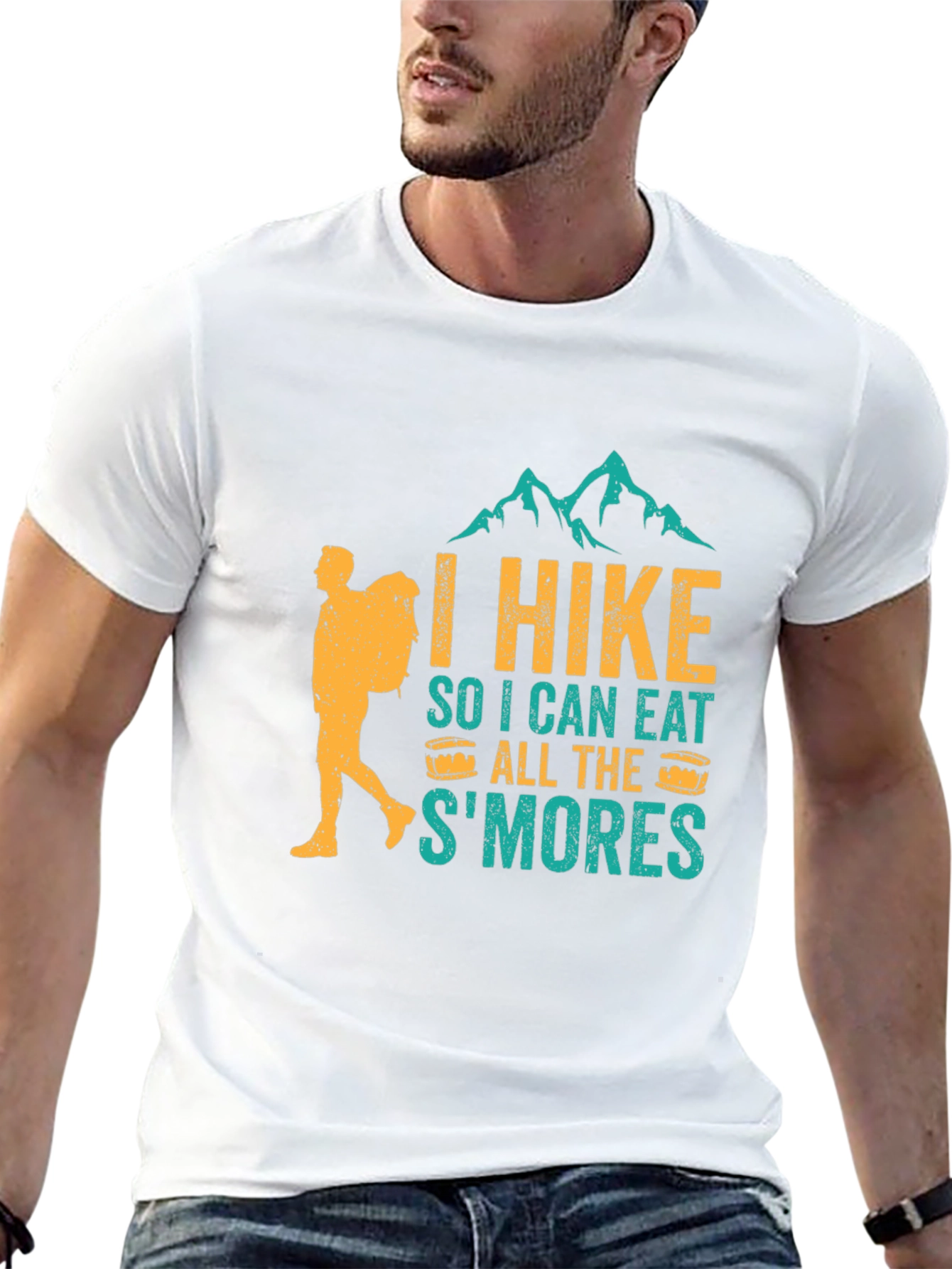 I Hike for Smores Graphic Tee