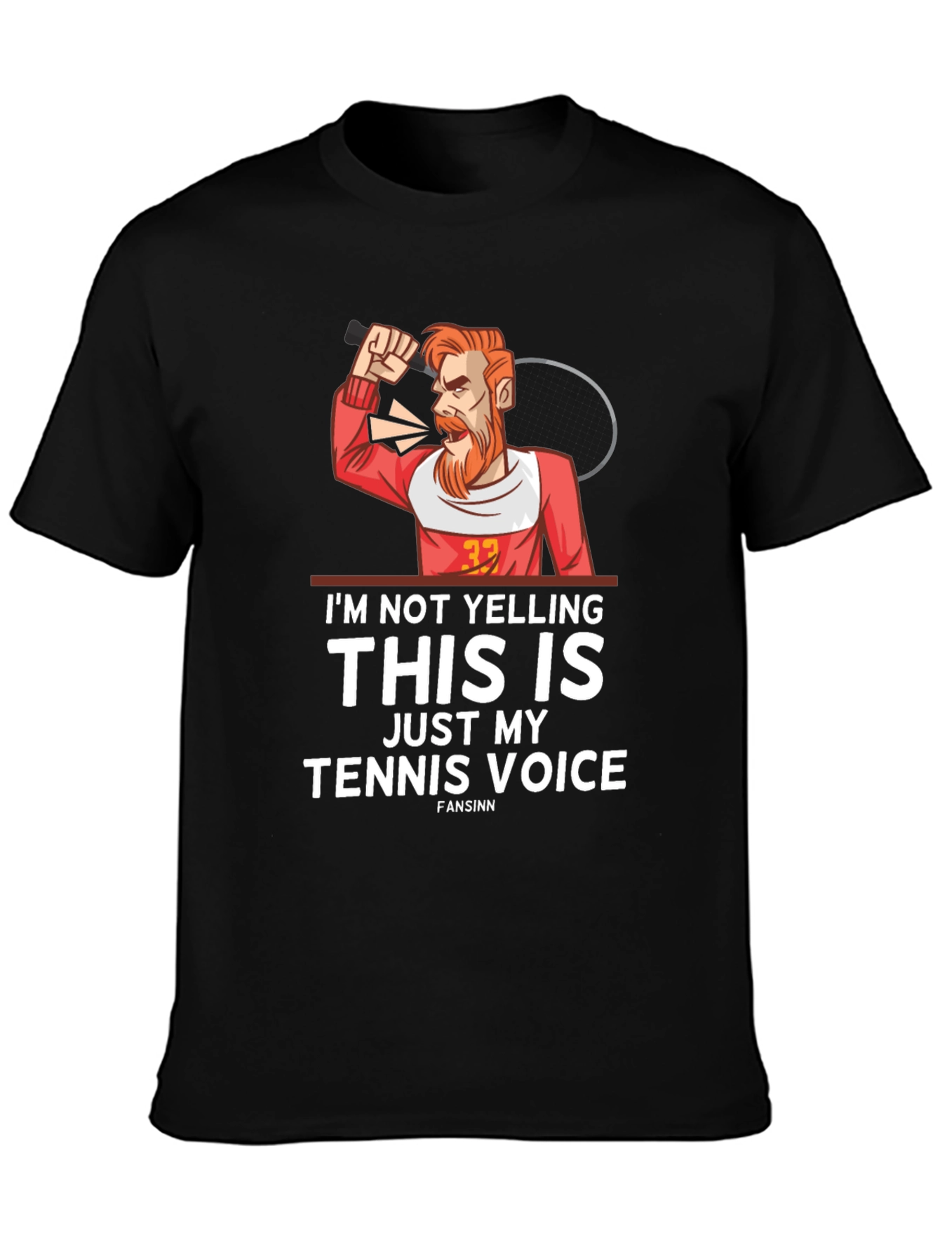 Tennis Voice Graphic T-Shirt