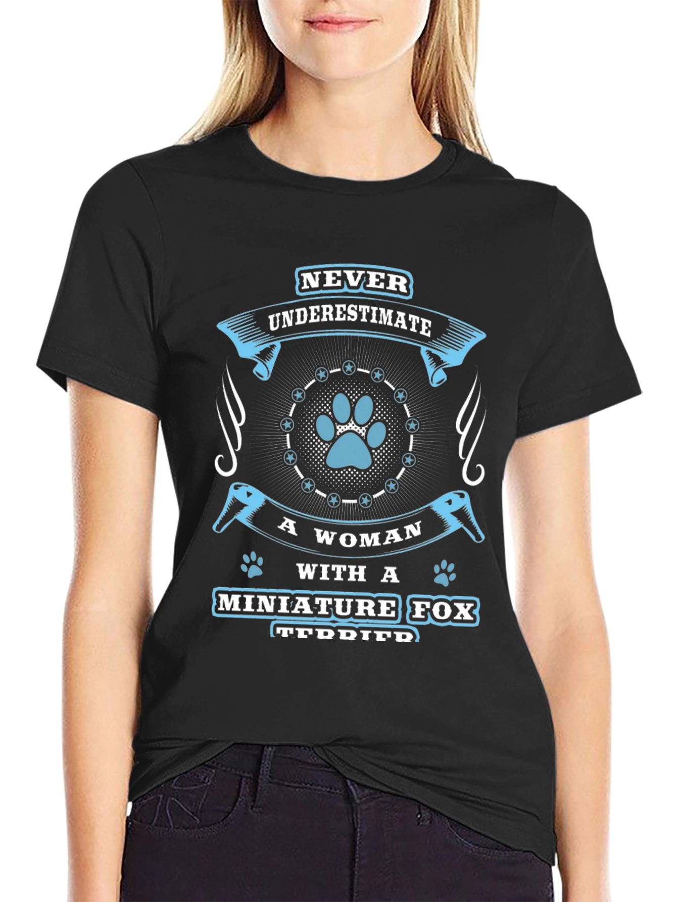 Miniature Fox Terrier Womans Tee