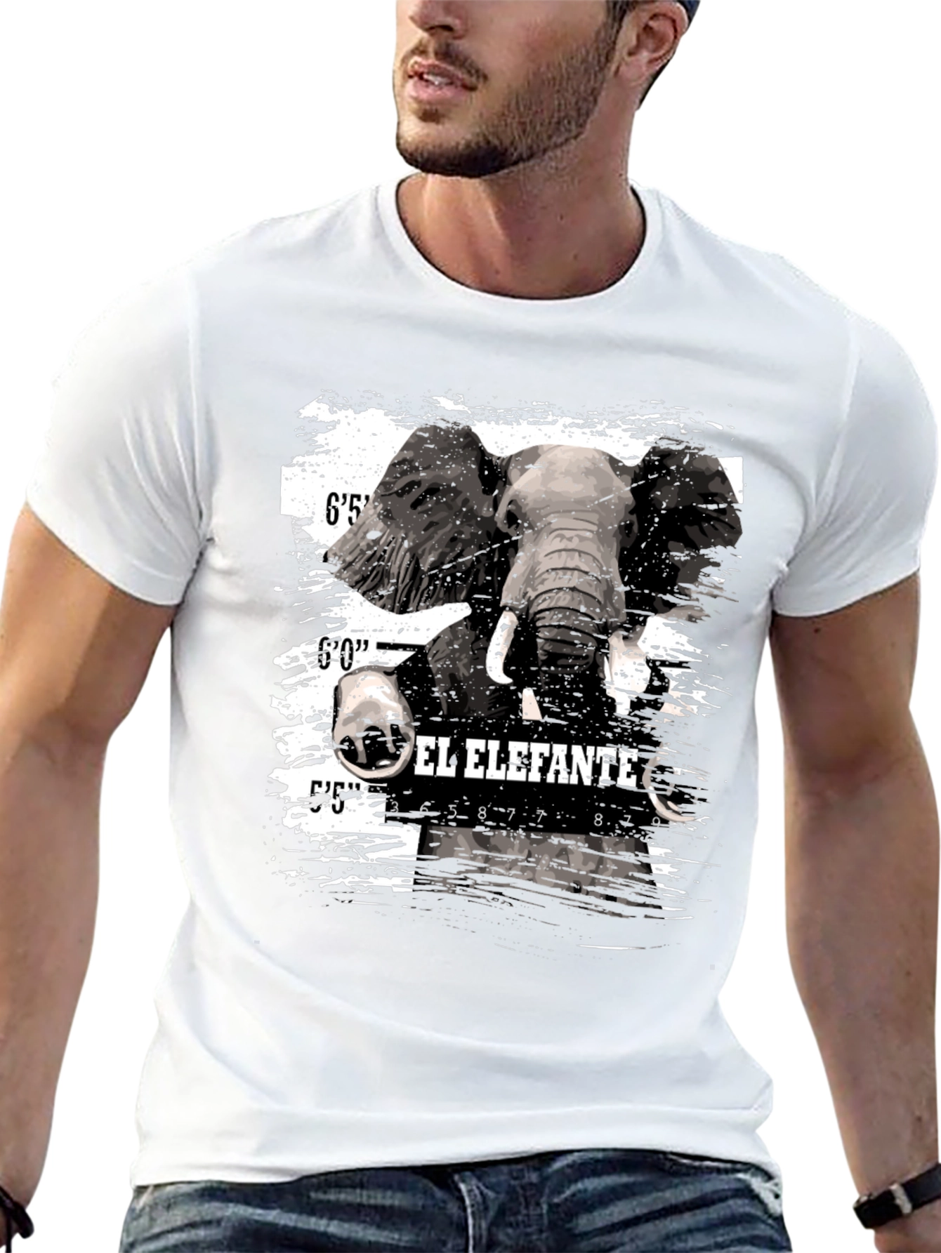 El Elefante Graphic T-Shirt - Unique Design