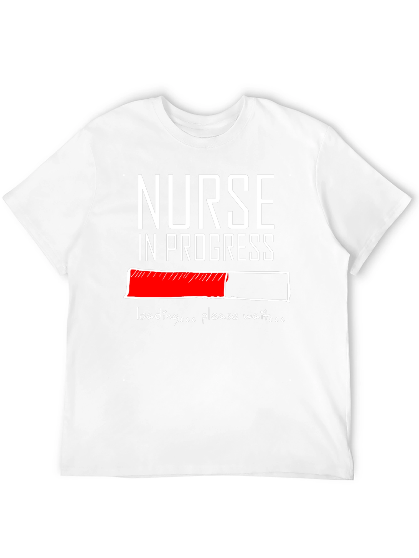 Nurse in Progress Graphic T-Shirt