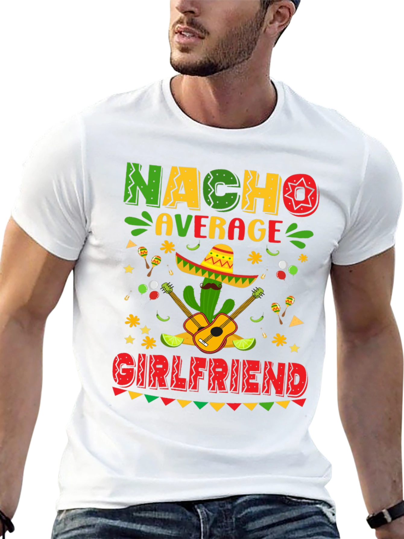 Nacho Average Girlfriend Cinco De Mayo T-Shirt