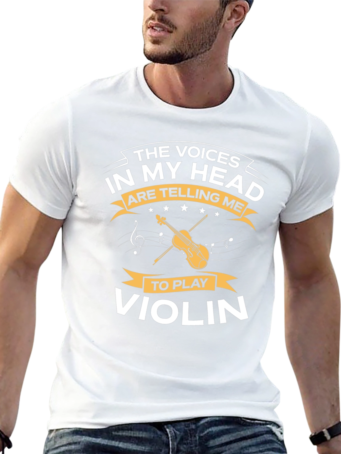 The Voices In My Head Violinist T-Shirt