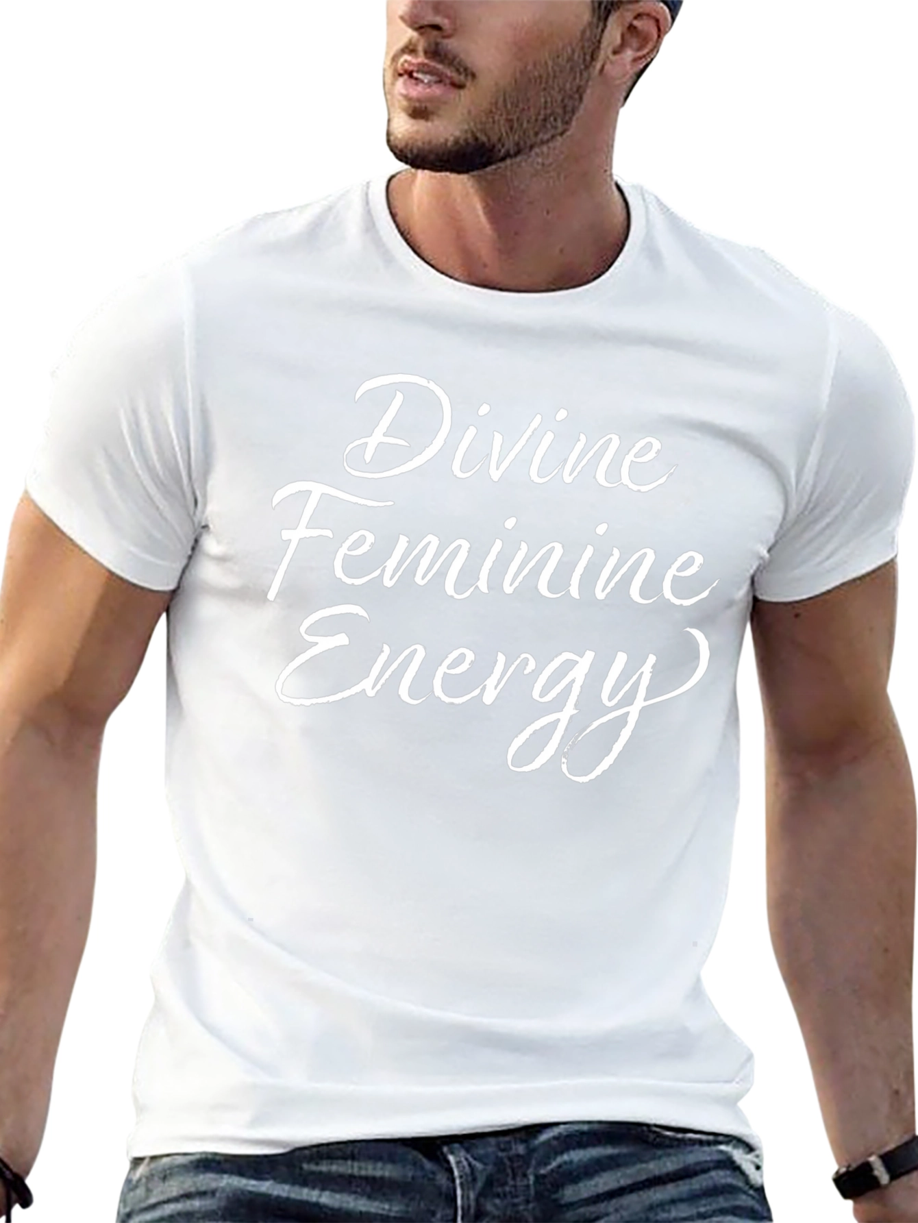 Divine Feminine Energy Black T-Shirt