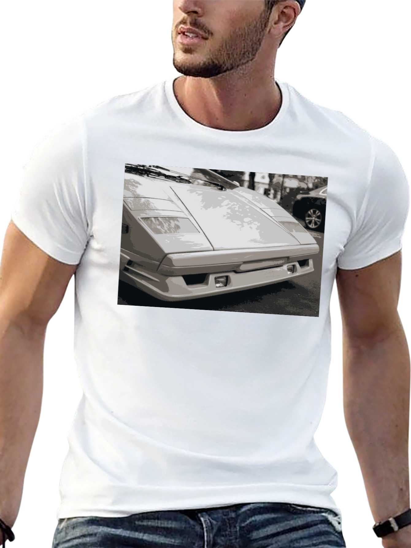 Classic Car Graphic T-Shirt