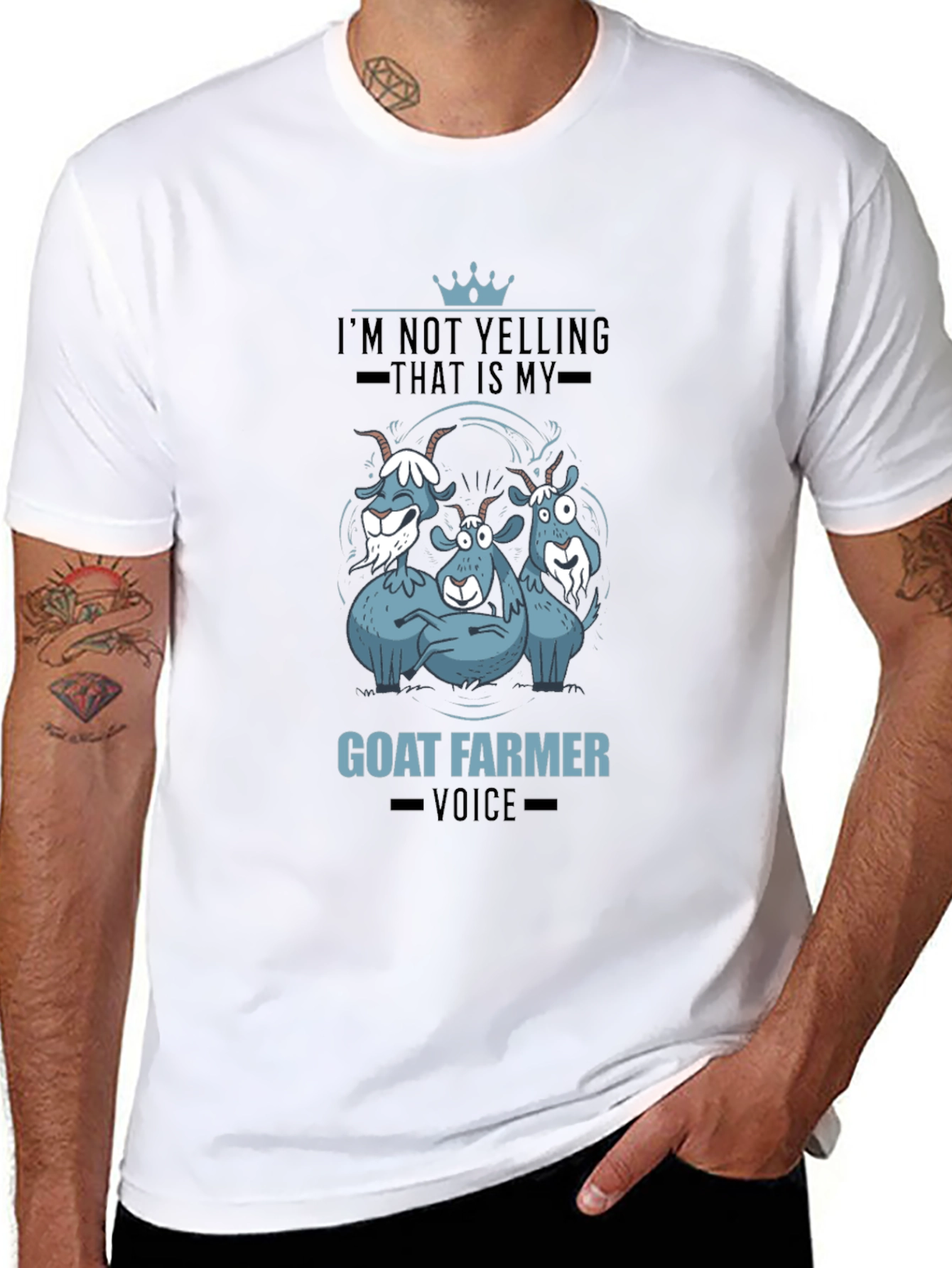 Goat Farmer Funny T-Shirt