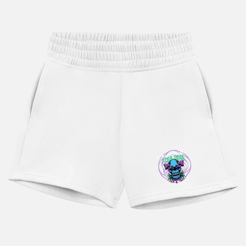 Psychedelic Rock Skull Design