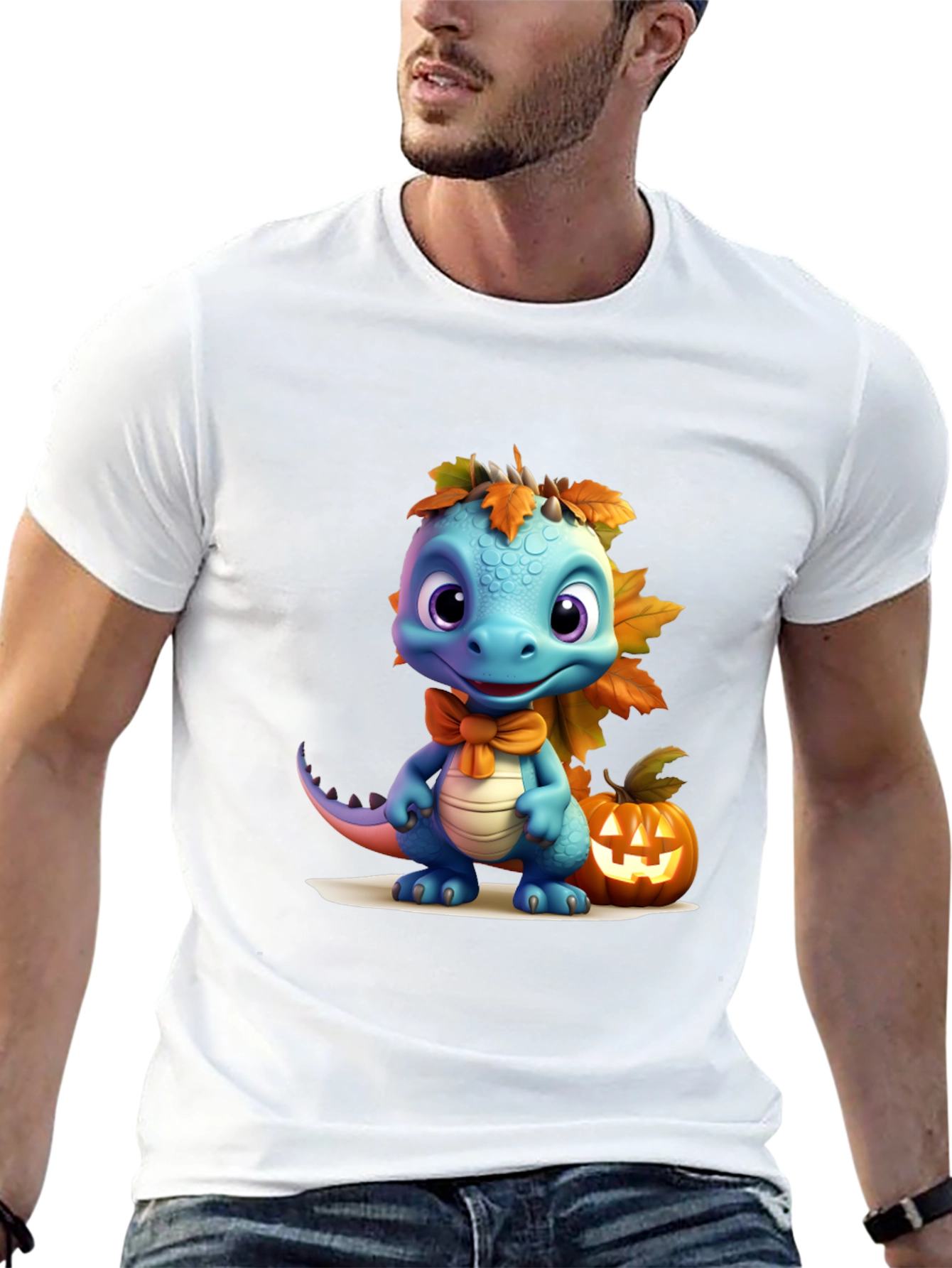 Halloween Dragon Tee: Spooky Cute T-Shirt